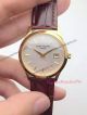 Replica Patek Philippe Calatrava Watch Review - Gold Case With Brown Leather Band (5)_th.jpg
